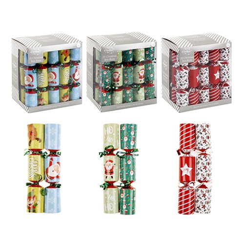 Bon Bons Xmas Box 20 22x4cm Printed Board Basic Toys 3Astd