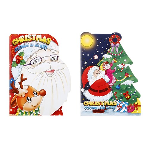 Book Colour Activity Xmas A4 32pg