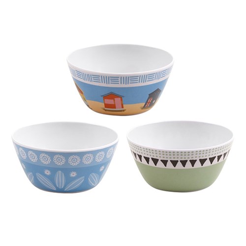 Melamine Round Small Bowl Dia14cm 100gr 3 Asst