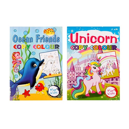 Book Kids Colouring Copy A4 16pg 2 Asstd