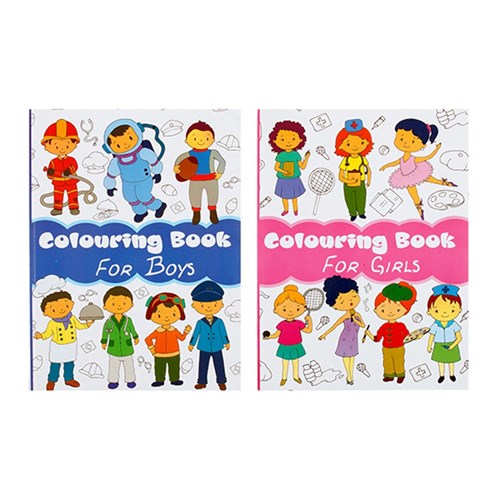 Book Kids Colouring A4 192pg 2 Asstd