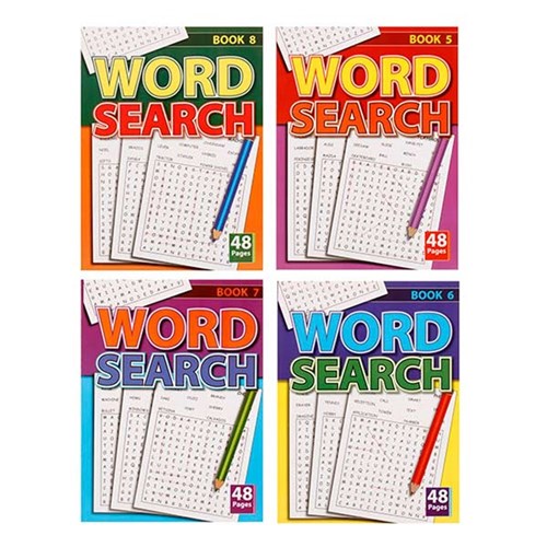 Book Word Search A4 48pg
