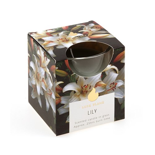 Candle Scented in Glass Jar 25 Hour Lily