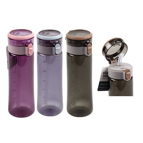 Drink Bottle 700mL 3 Asst Cols