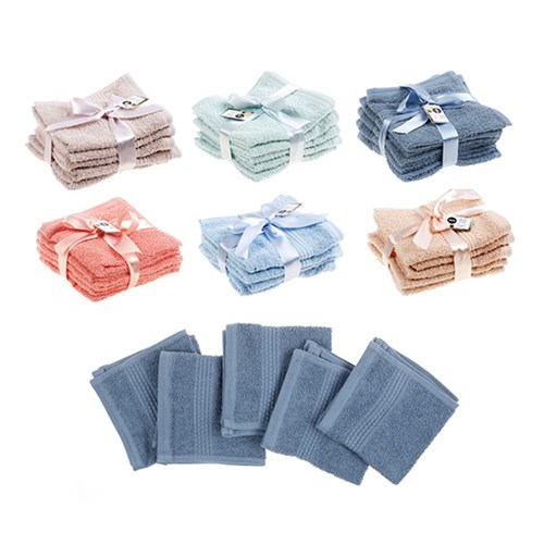 Towel Wash 5pk 425GSM 30x30cm