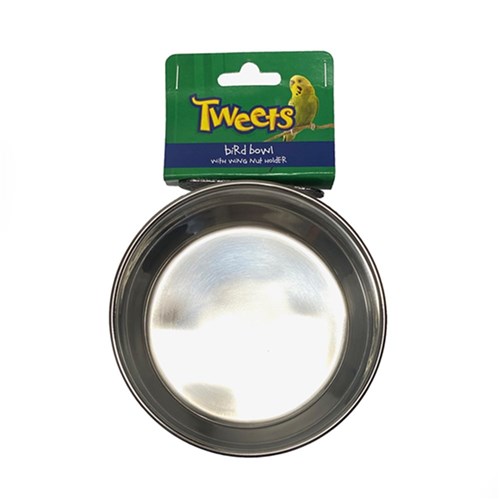 Bowl Coop Cup w Wing Nut Holder 15.5x13x5.8cm