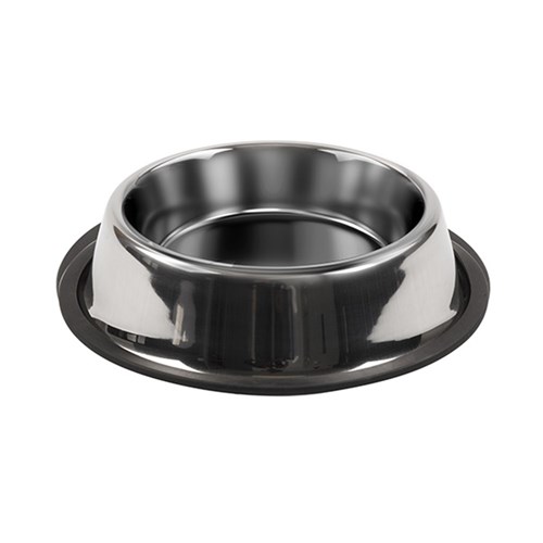 Pet Bowl S.Steel 17.5cm Anti Skid