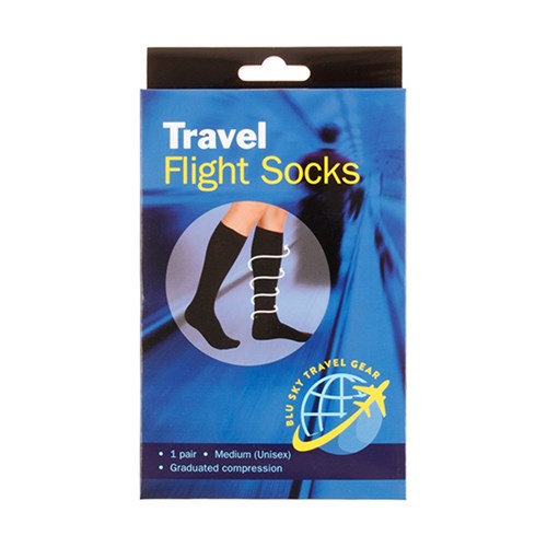 Travel Flight Socks Medium