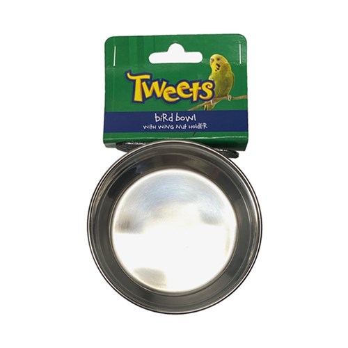 Bowl Coop Cup w Wing Nut Holder 12.x9x4.5cm