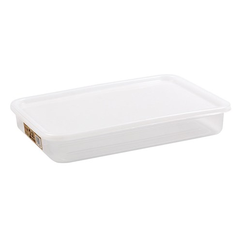 Container Plastic Reusable w Lid Rectangle 2.5L 31x22x5cm