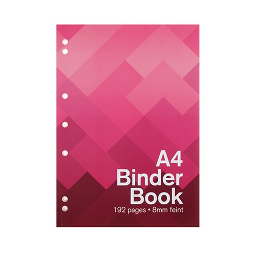 Book Binder A4 8mm Ruled 192pg 210x297mm P7.1 FSC Mix Credit