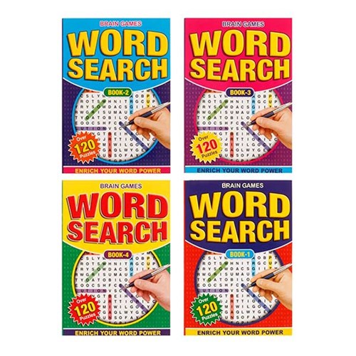 Book Word Search A5 144pg