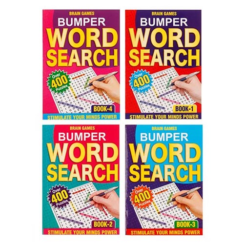 Book Word Search A5 496pg
