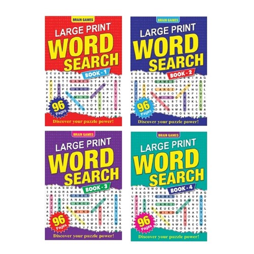 Book Word Search A4 96pg