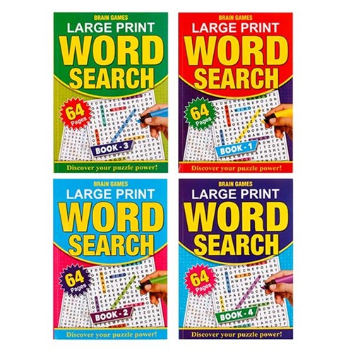Book Word Search A4 64pg