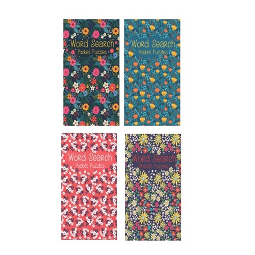Book Word Search Floral 205x130mm 128pg